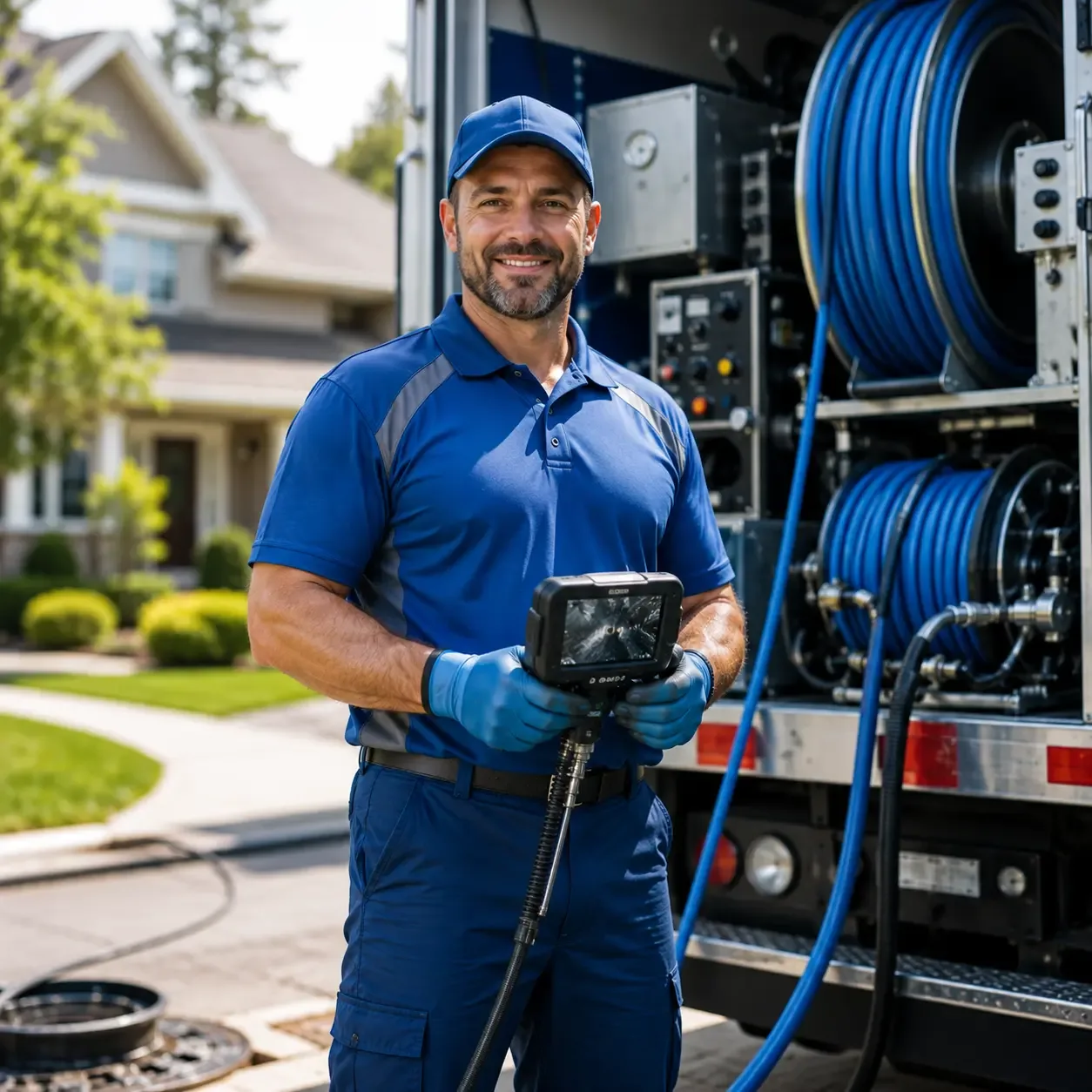 Local outdoor drain cleaning specialists in Mystic, CT